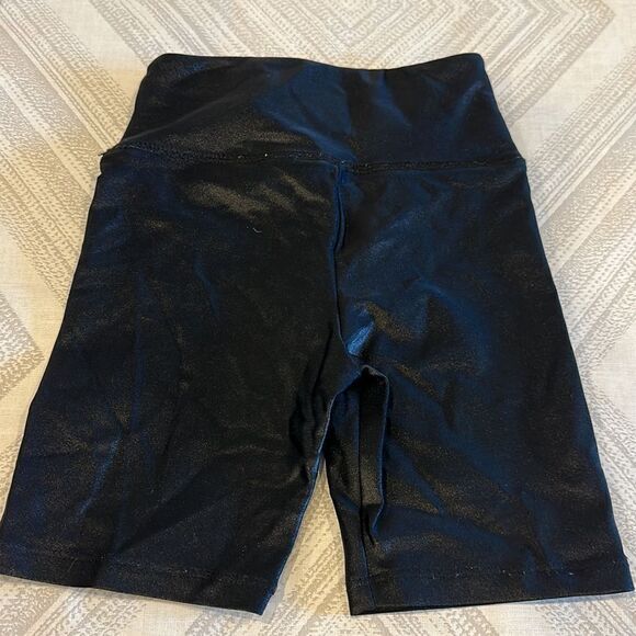 Katie J NYC Girls Black Spandex Shorts - Picture 4 of 4